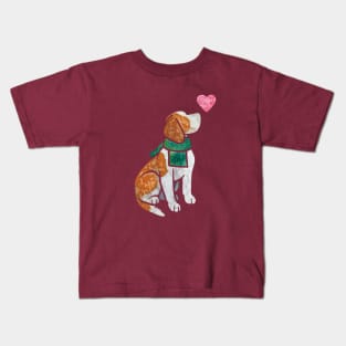 Watercolour Beagle Kids T-Shirt